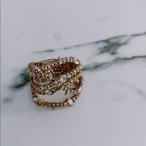 Pave Orbiting Ring | accent ring
